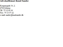 Adv Knud Sander